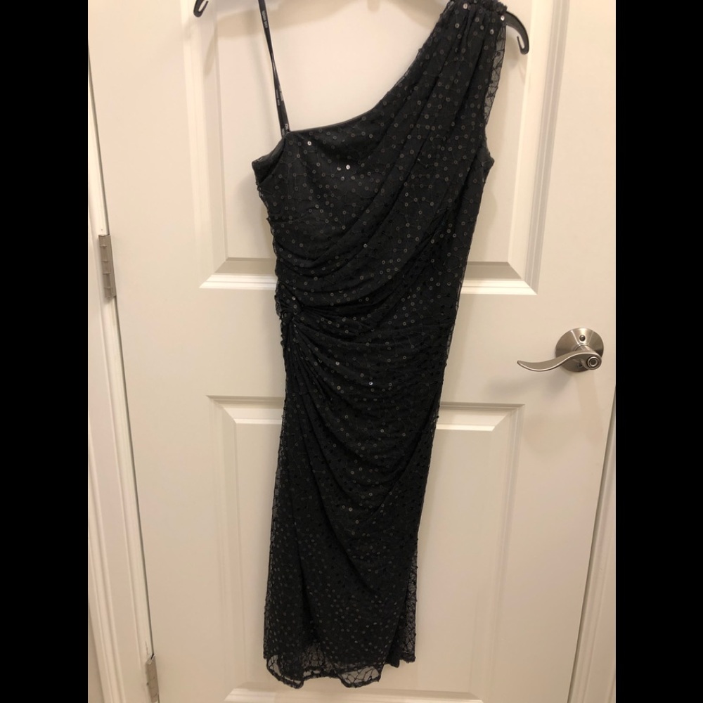 Tadashi Shoji sequined dress.